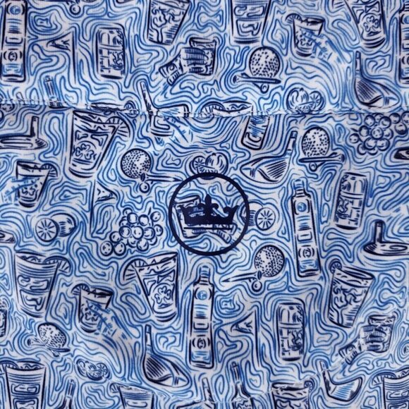 Peter Millar Womens XL Sun Comfort Base Layer Pullover Philadelphia Cricket Club - Picture 11 of 15